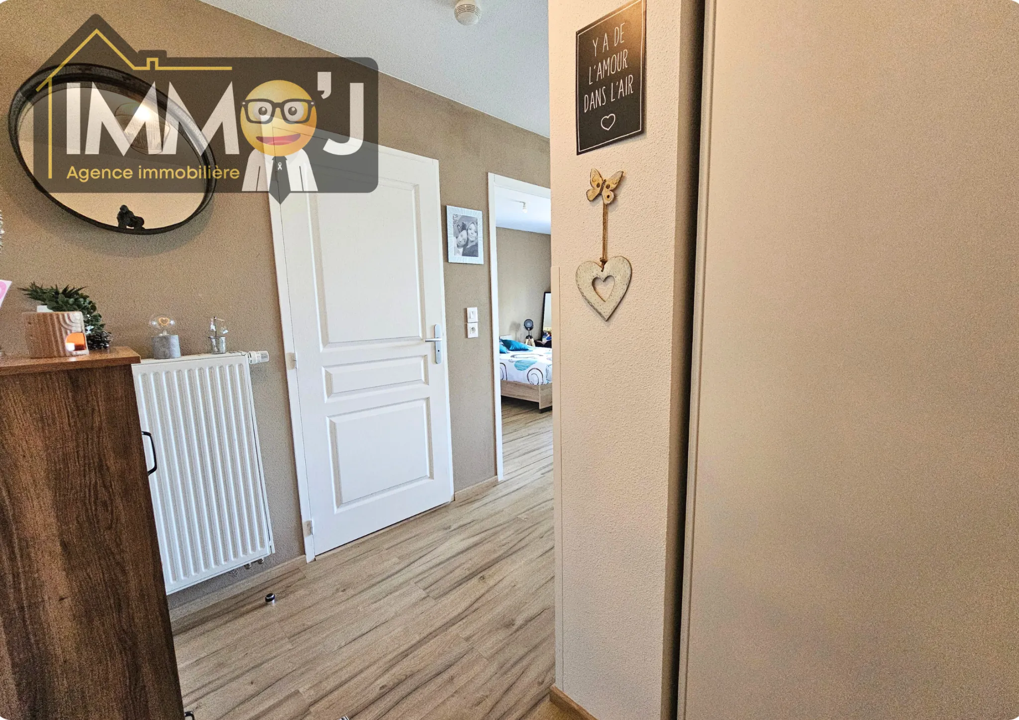 Appartement 2 pièces avec terrasse et parking privé à Nancy 