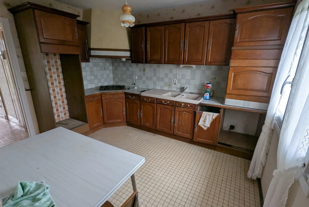 Maison individuelle à Magne de 90 m² avec garage et terrain clos 