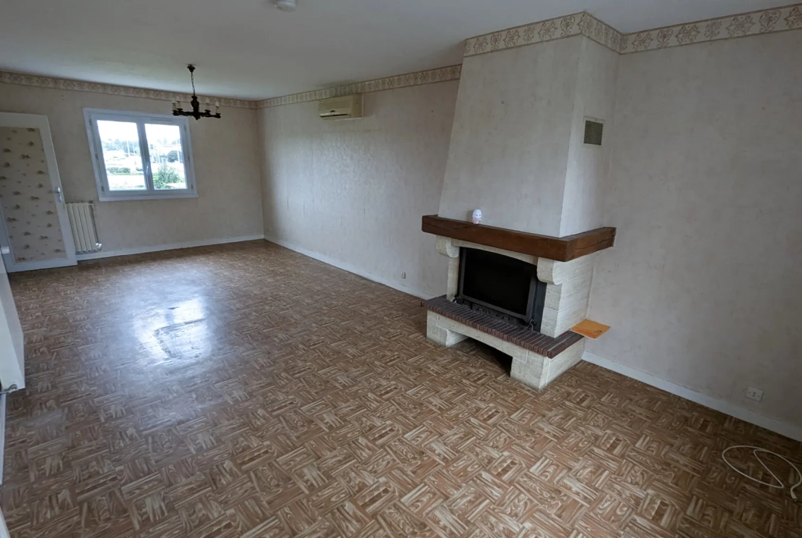 Maison individuelle à Magne de 90 m² avec garage et terrain clos 