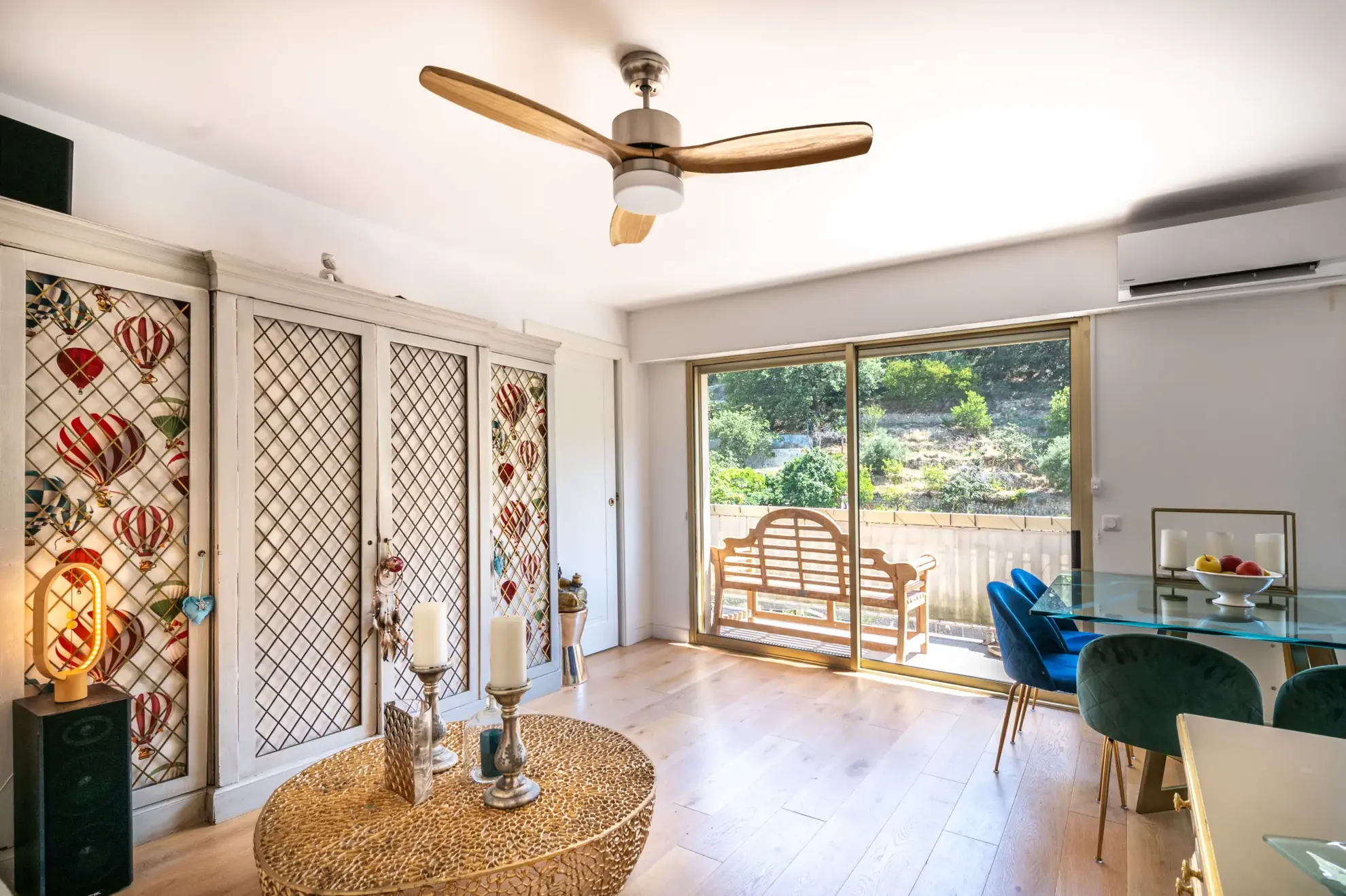 Appartement 2 pièces rénové avec terrasse à Menton (06500), Cave et vue dégagée 