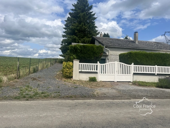 Maison à vendre à Sains Richaumont avec jardin, 3 chambres, vérandas et garage