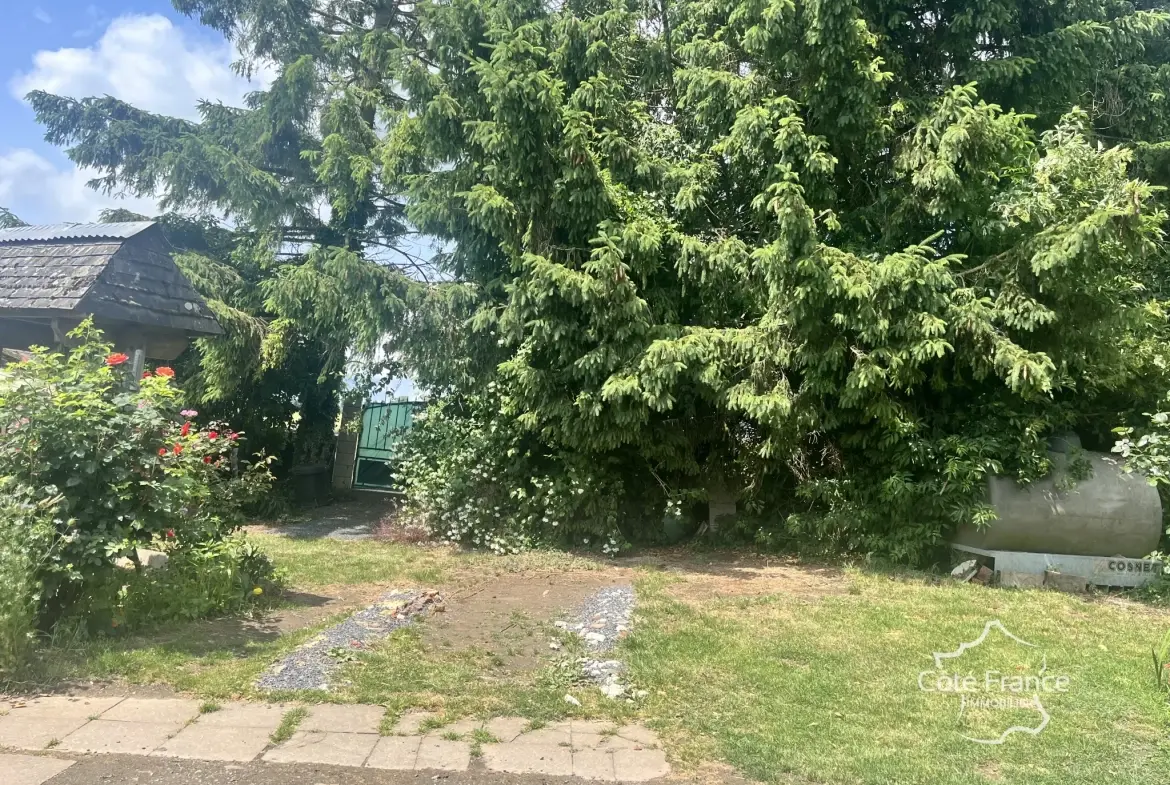 Maison à vendre à Sains Richaumont avec jardin, 3 chambres, vérandas et garage 