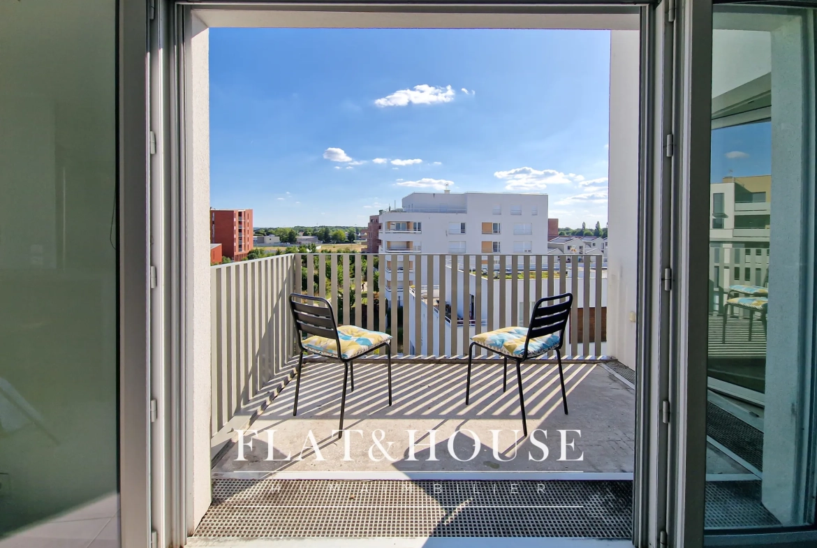 Appartement T3 lumineux avec balcon et parking à Bretigny-sur-Orge 