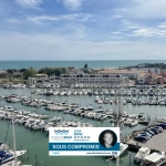 Studio cabine avec vue sur le port, la mer et les étangs à Carnon-Plage