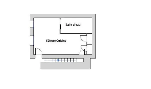 Immeuble à vendre à Dijon proche Victor Hugo avec 2 appartements meublés 