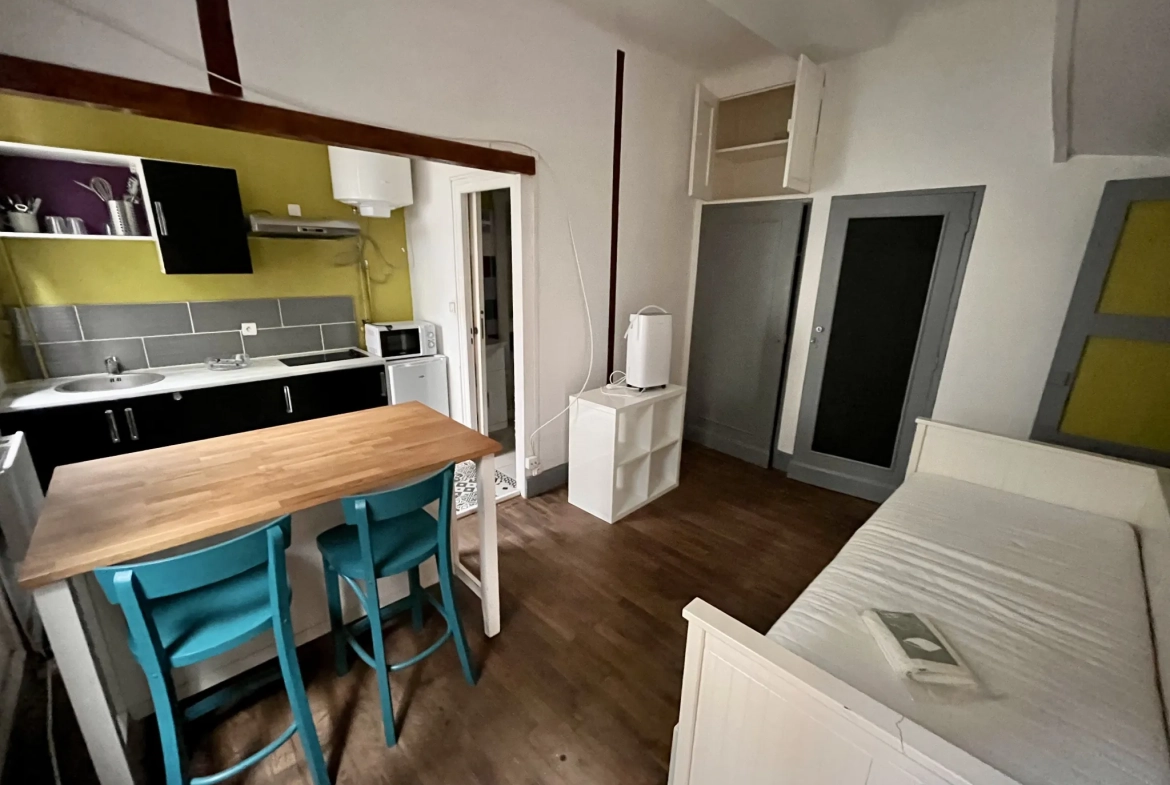 Immeuble à vendre à Dijon proche Victor Hugo avec 2 appartements meublés 