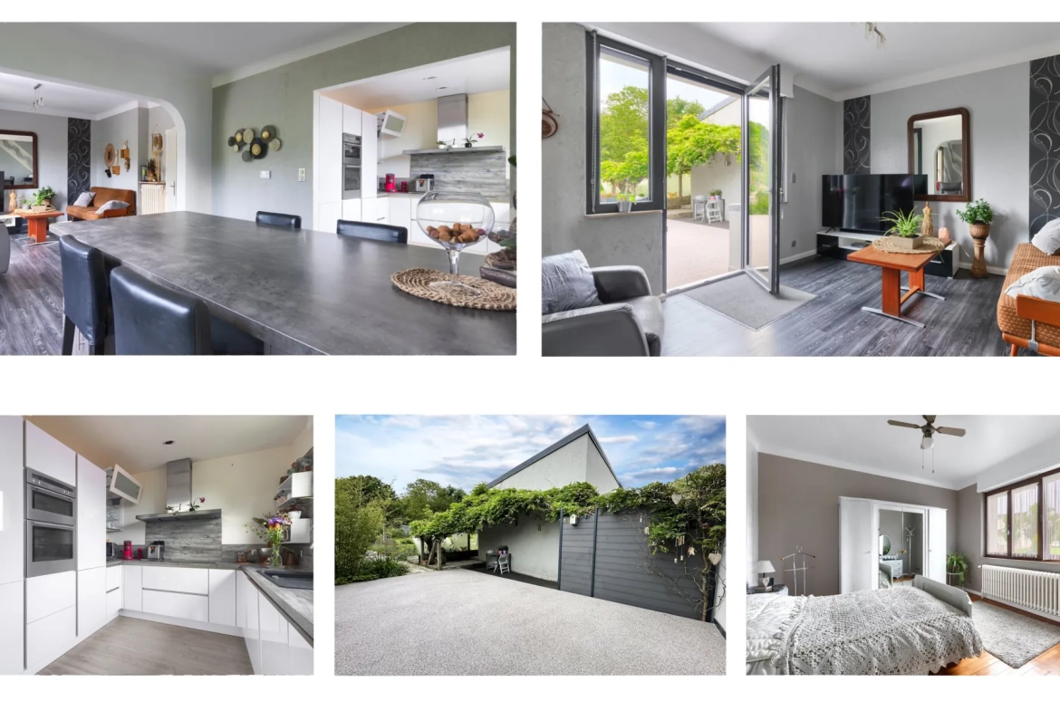 Maison 140 m2 avec terrasse, grand terrain et dépendances à Farébersviller 