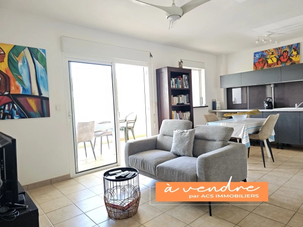 Appartement T2 lumineux avec terrasse, cave et parking aux Trois-Ilets