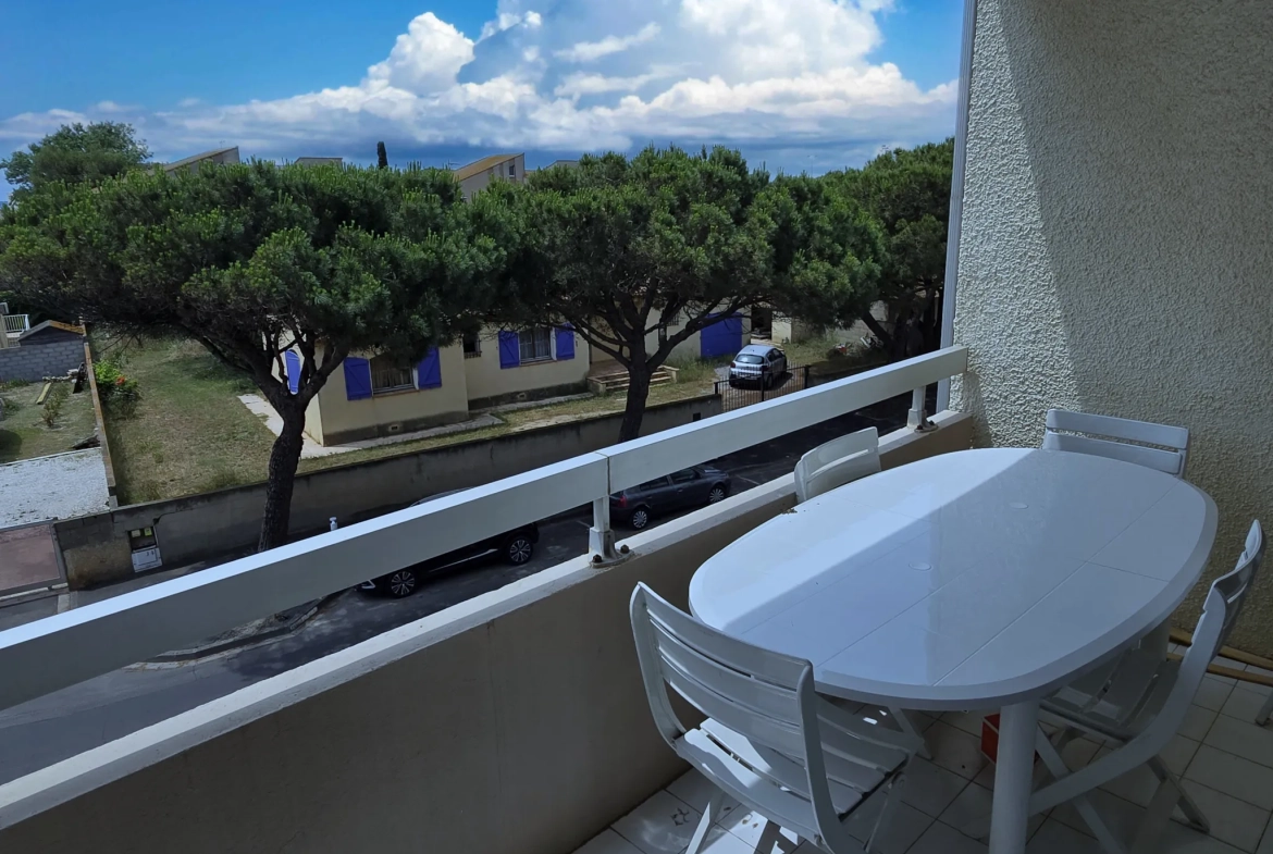 Appartement T3 avec terrasse à Valras Plage, proche des plages 