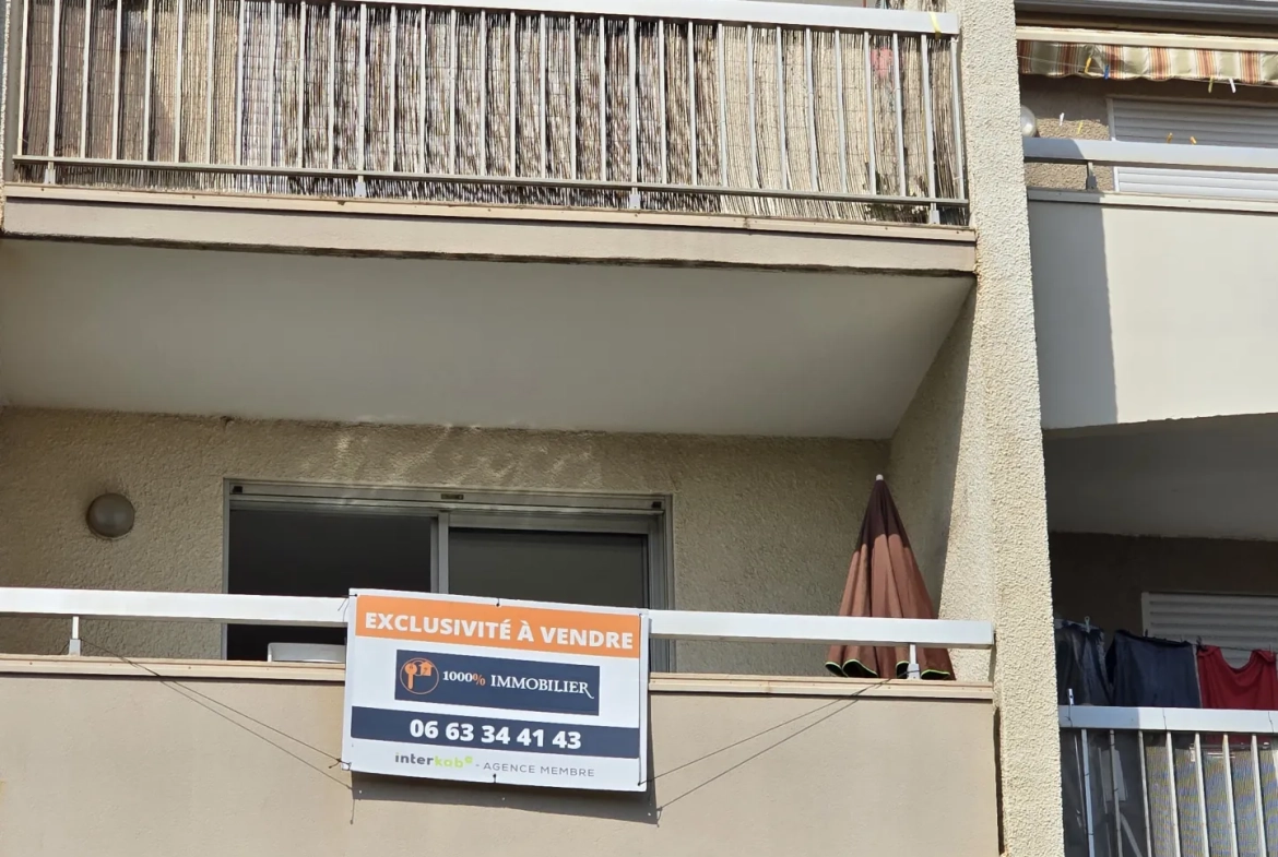 Appartement T3 avec terrasse à Valras Plage, proche des plages 