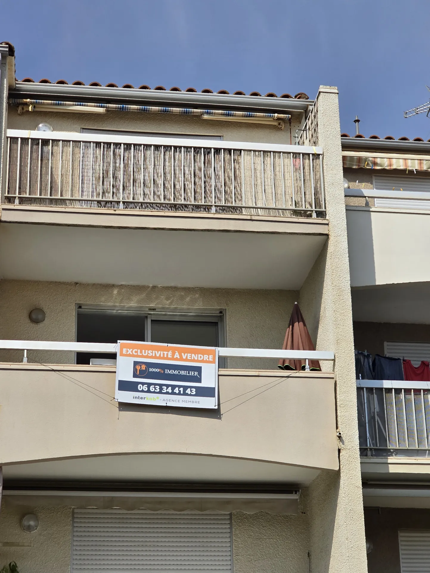 Appartement T3 avec terrasse à Valras Plage, proche des plages 