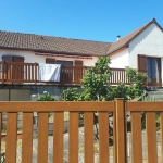 Maison 3 chambres avec terrasse, jardin et garage à Buxeuil 37160