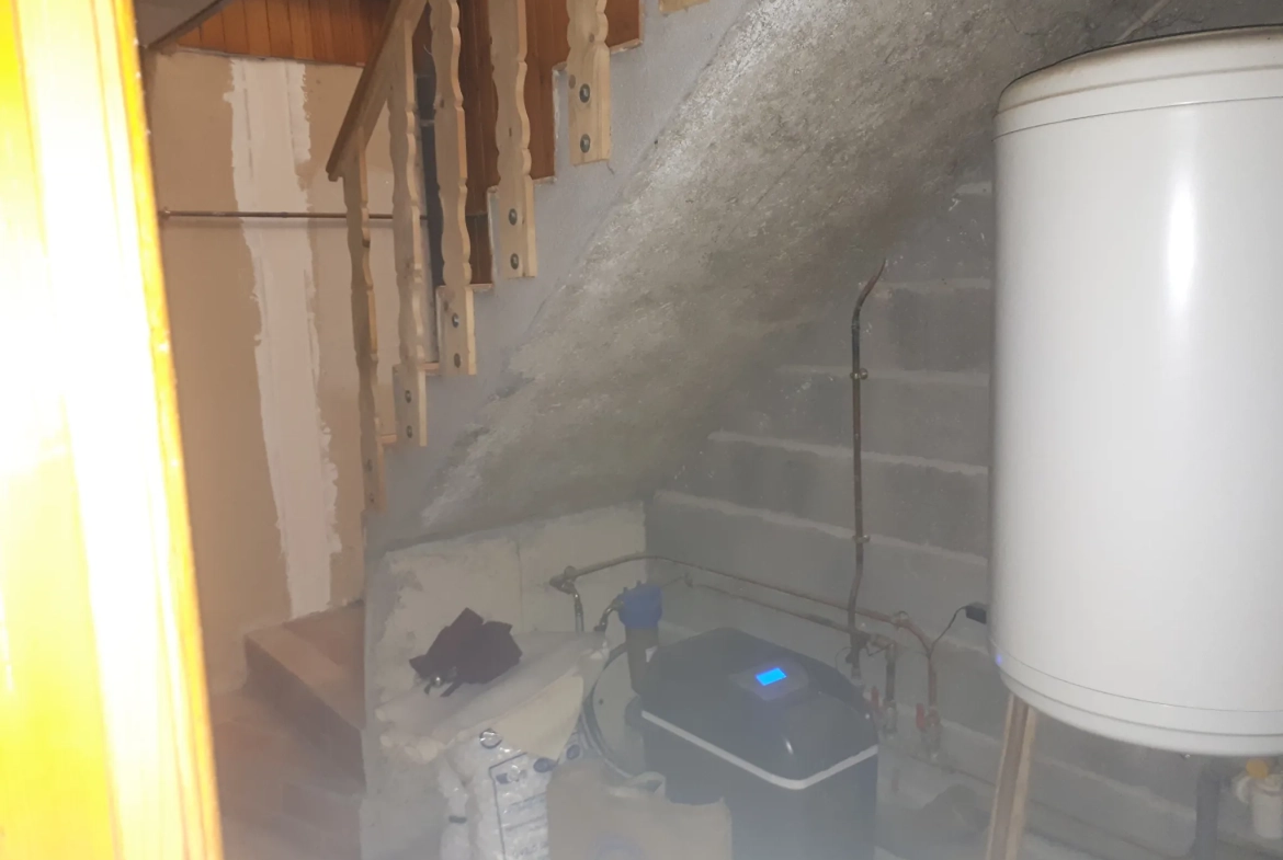 Maison 3 chambres avec terrasse, jardin et garage à Buxeuil 37160 