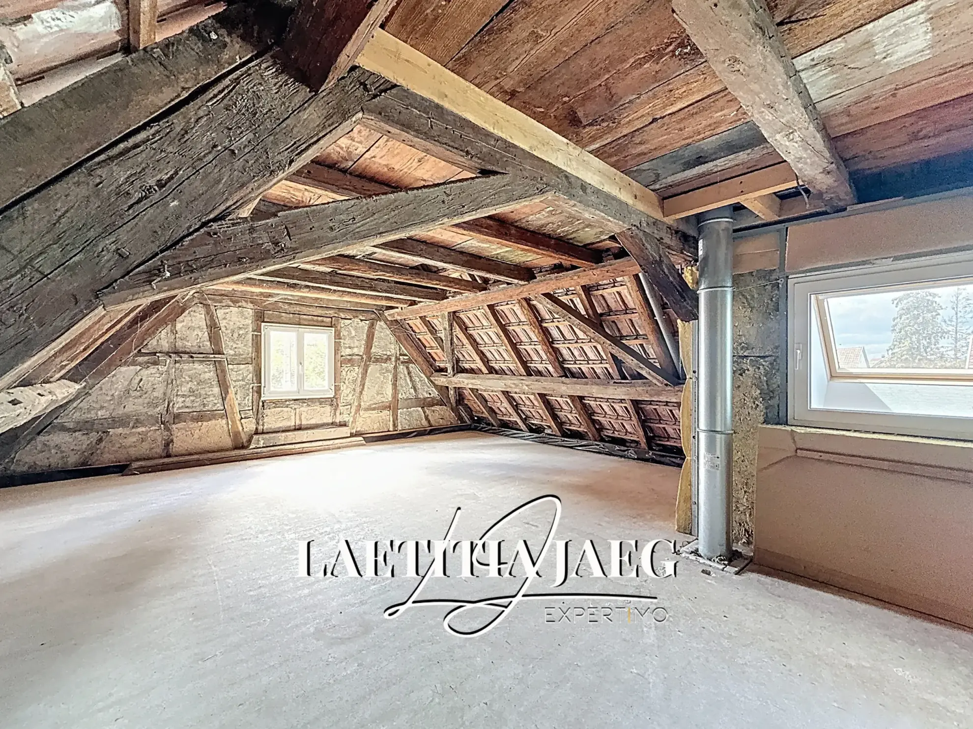 Appartement 4 pièces à Gerstheim avec combles aménageables et parking 