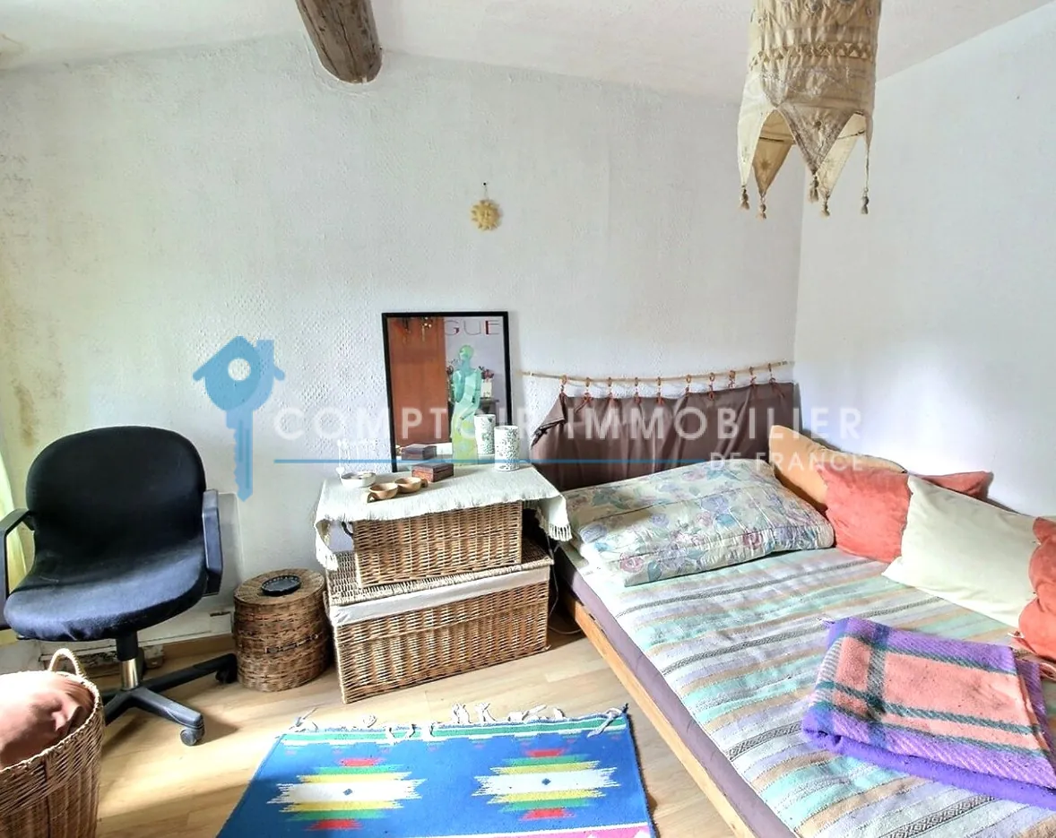 Maison de village de 53 m² avec cour orientée sud à Vallabregues 