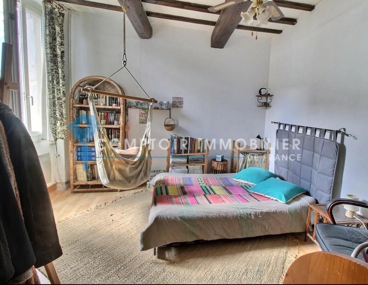 Maison de village de 53 m² avec cour orientée sud à Vallabregues 