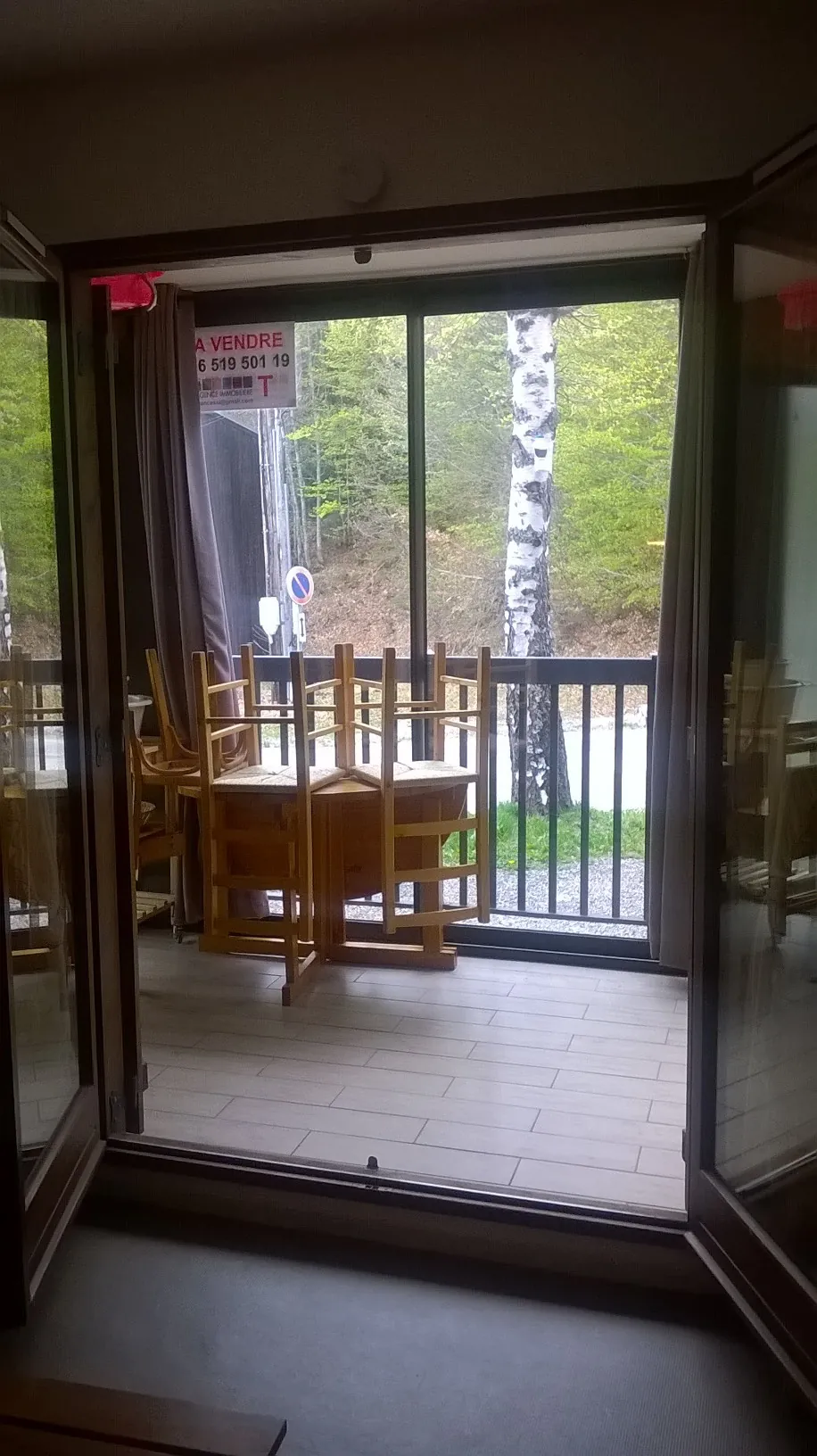 Studio meublé de 25 m² avec véranda chauffée à Montferrier, proche pistes 