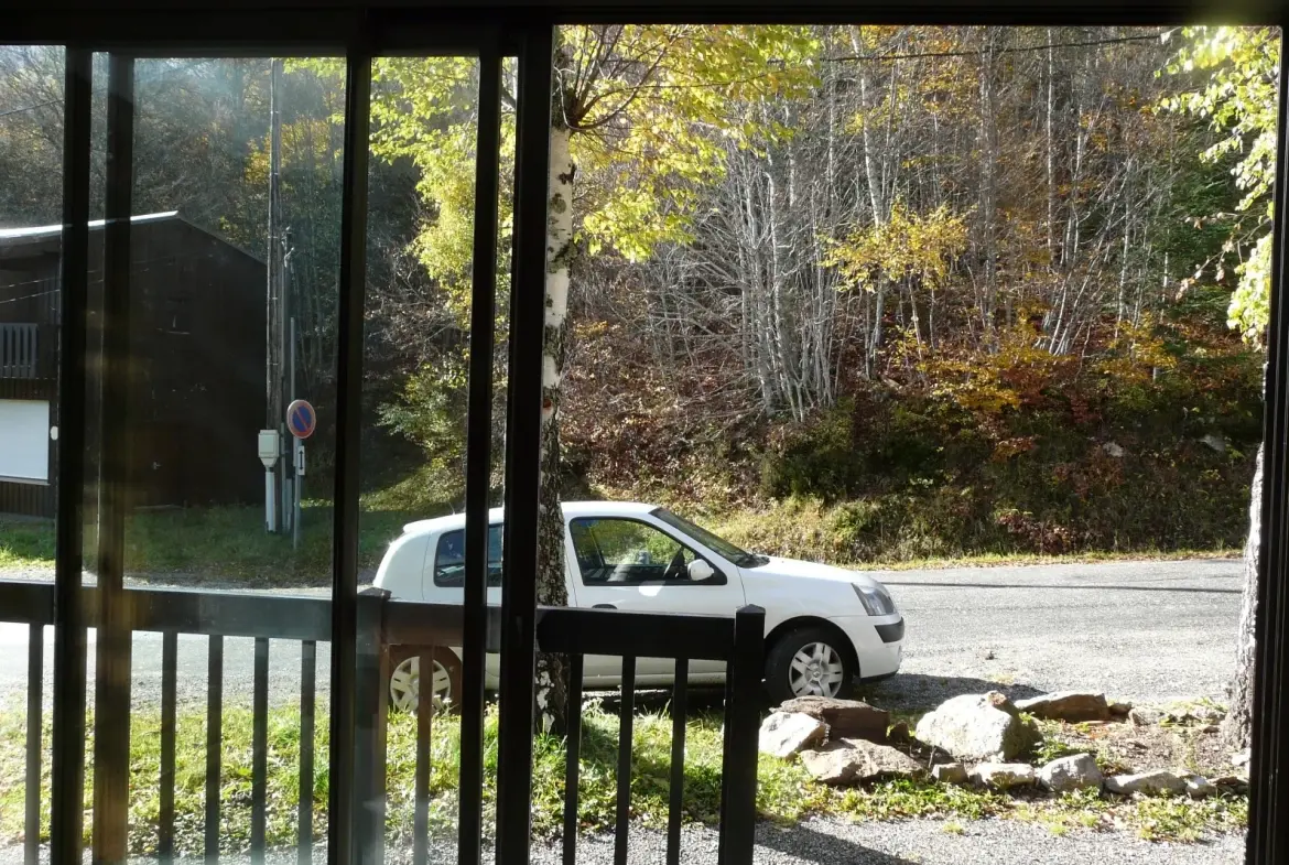 Studio meublé de 25 m² avec véranda chauffée à Montferrier, proche pistes 