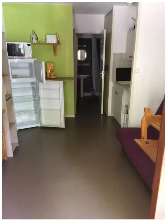 Studio meublé de 25 m² avec véranda chauffée à Montferrier, proche pistes 