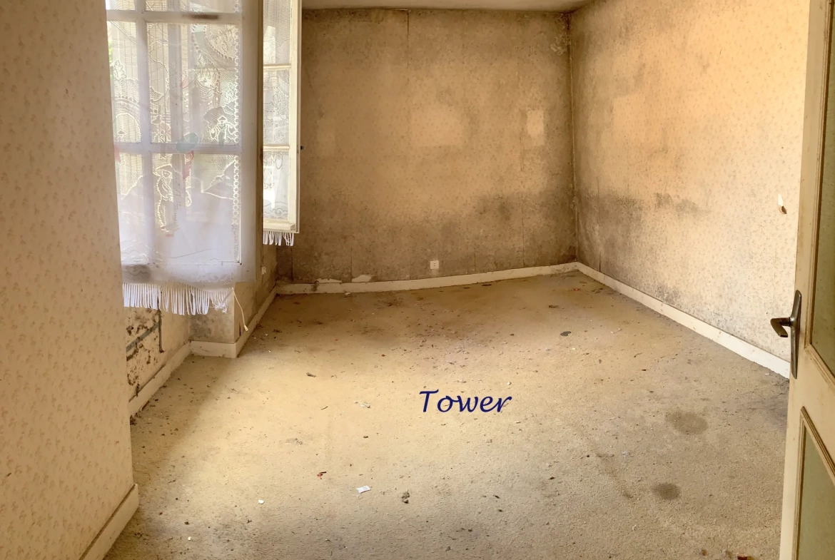 Maison à rénover de 120 m² avec dépendances à Beauvais-sur-Matha (17490) 