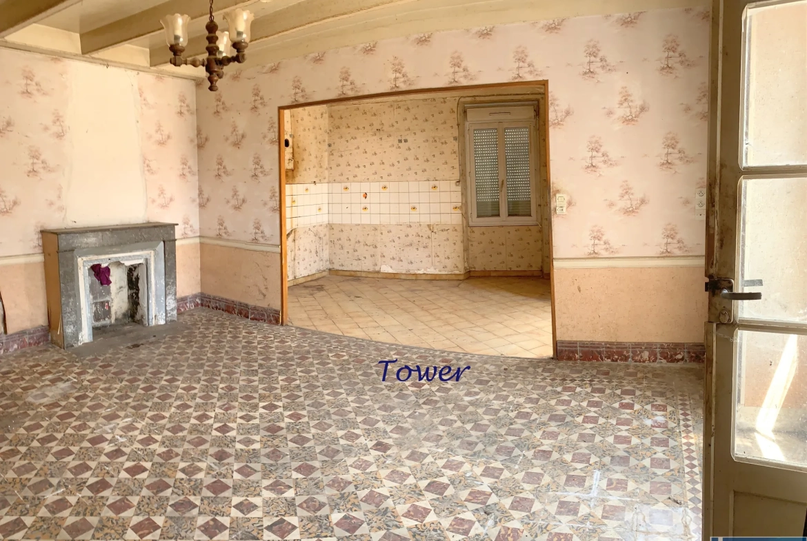 Maison à rénover de 120 m² avec dépendances à Beauvais-sur-Matha (17490) 