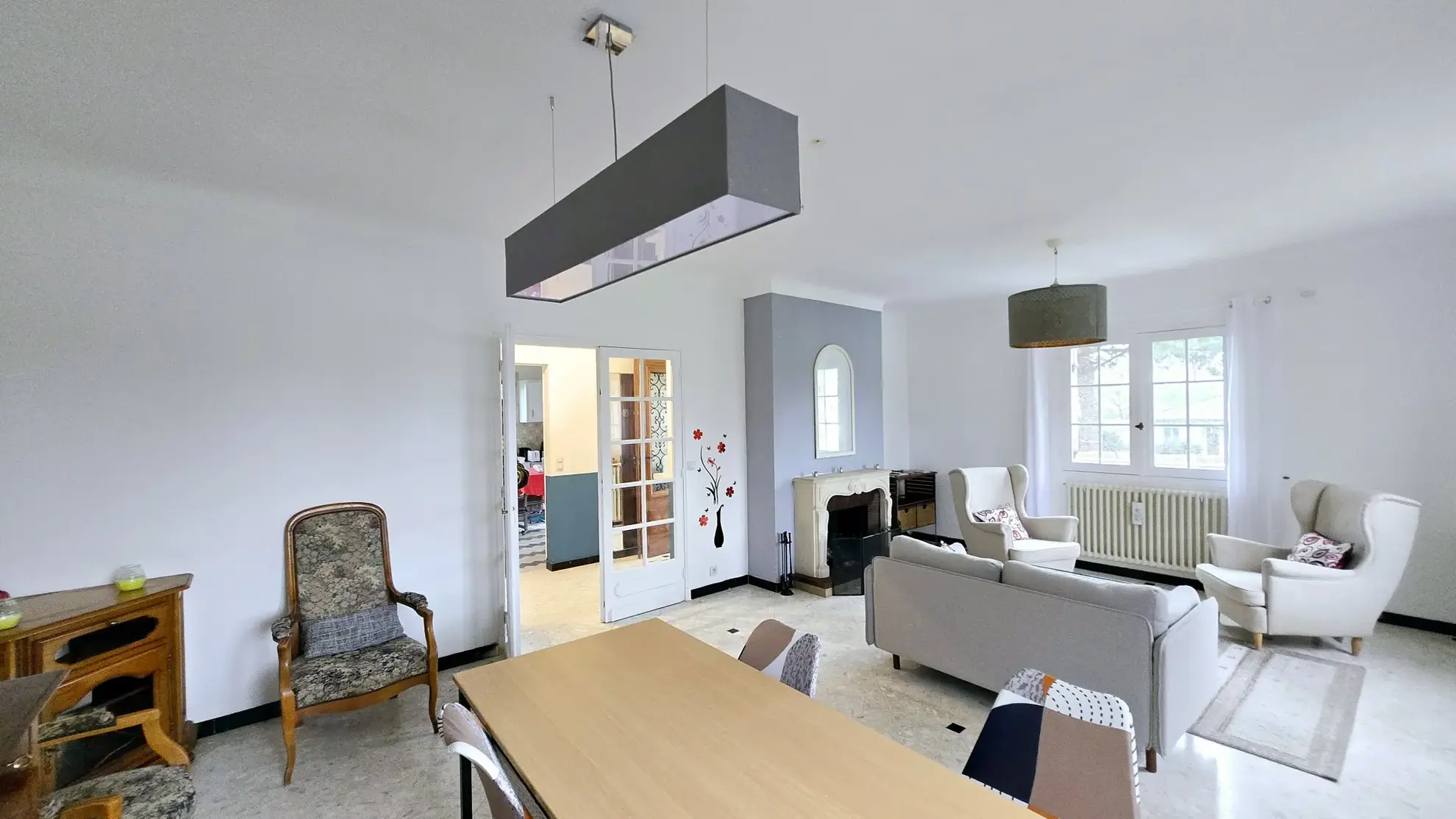 Maison traditionnelle de 175m² avec jardin à Port Sainte Foy et Ponchapt 