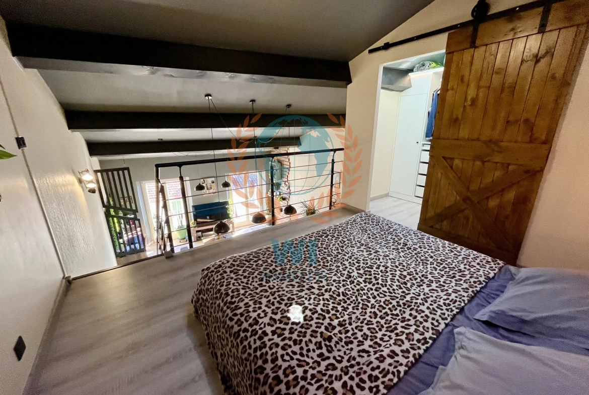 Magnifique duplex rénové de 59 m² à Vidauban avec vue dégagée et prestations haut de gamme 