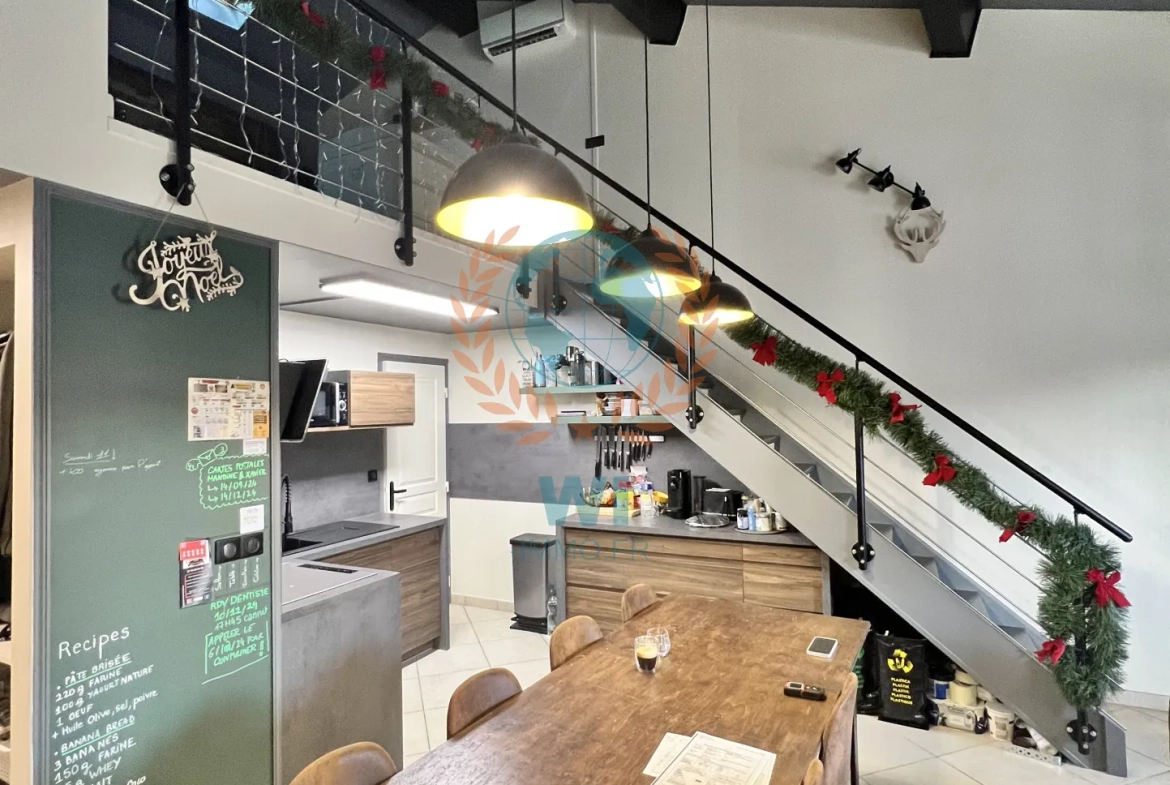 Magnifique duplex rénové de 59 m² à Vidauban avec vue dégagée et prestations haut de gamme 