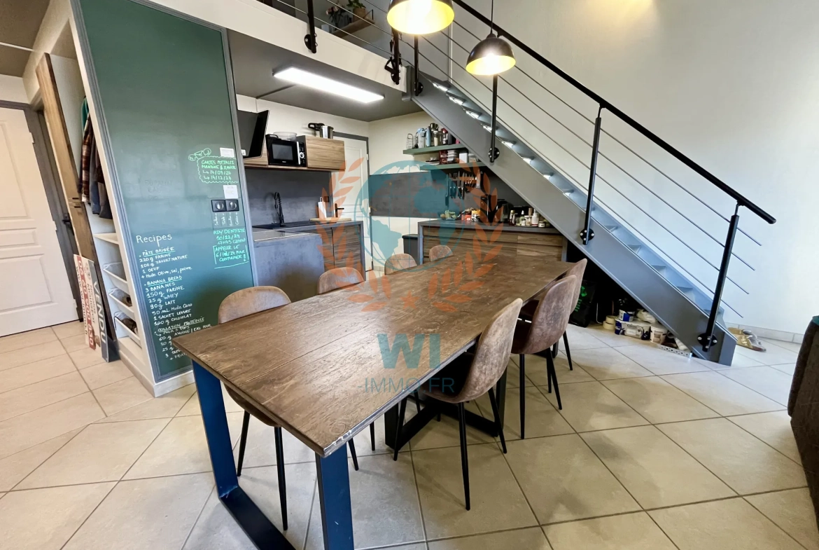 Magnifique duplex rénové de 59 m² à Vidauban avec vue dégagée et prestations haut de gamme 