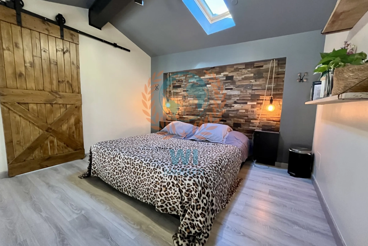 Magnifique duplex rénové de 59 m² à Vidauban avec vue dégagée et prestations haut de gamme 