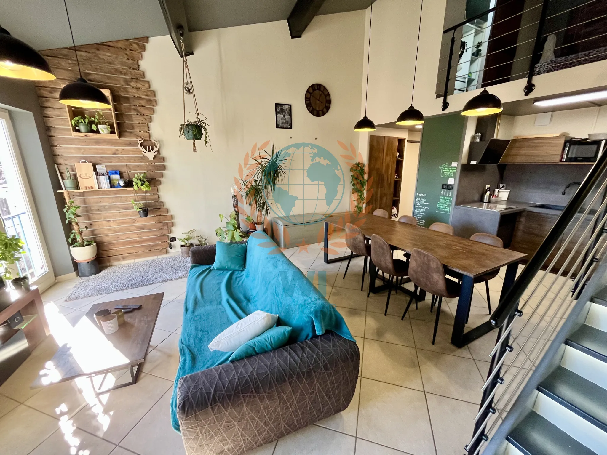 Magnifique duplex rénové de 59 m² à Vidauban avec vue dégagée et prestations haut de gamme 