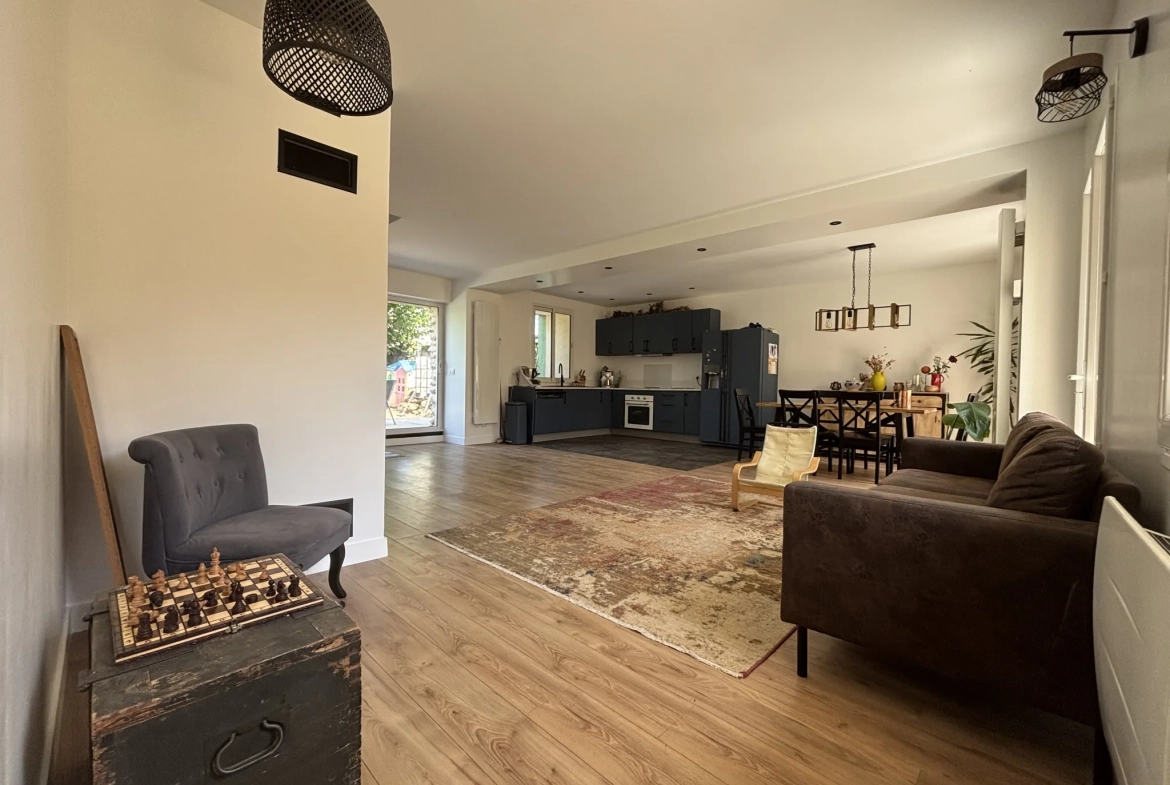 Maison briarde rénovée à La Ferté-sous-Jouarre avec jardin et 3 chambres 