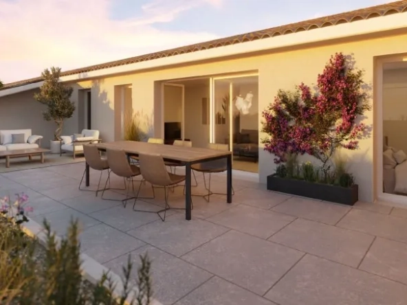 Programme immobilier neuf T2 à Valras Plage avec balcon et parking - Livraison 2027