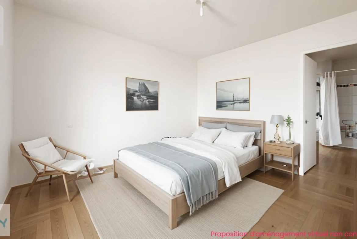 Appartement T2 avec terrasse à Toulouse - Résidence sécurisée et parking 