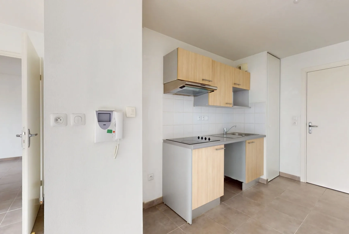 Appartement T2 avec terrasse à Toulouse - Résidence sécurisée et parking 