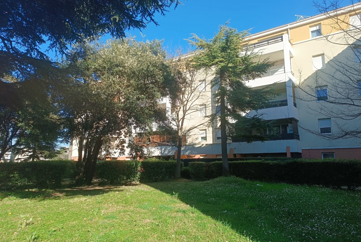 Appartement 2 pièces avec terrasse et box à Marseille 13014 - Investissement locatif 