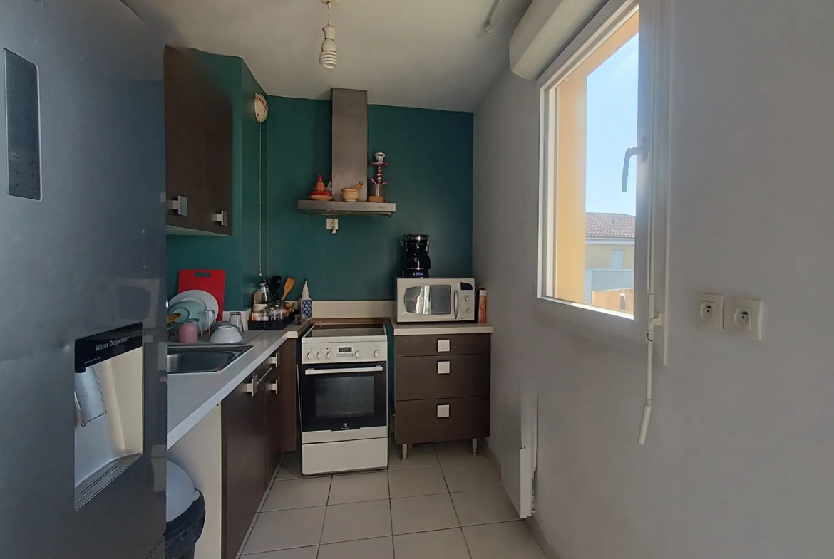 Appartement 2 pièces avec terrasse et box à Marseille 13014 - Investissement locatif 