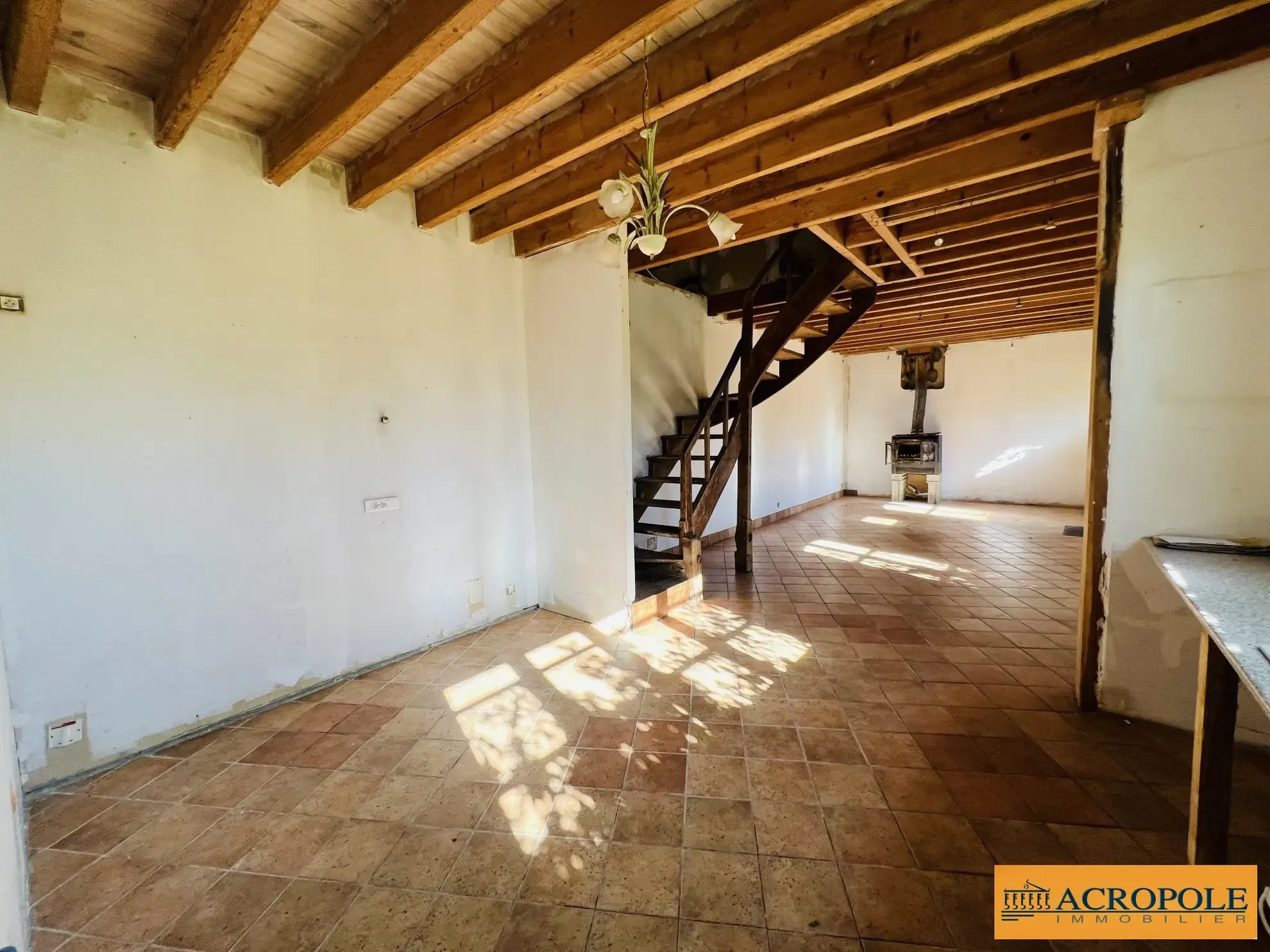 Ferme à rénover de 58 m² avec grand jardin à Argent-sur-Sauldre 