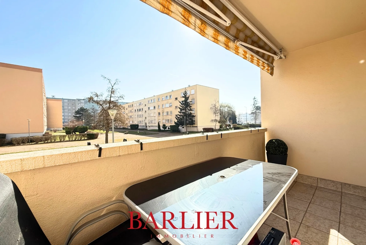 Appartement 4 pièces de 85m² à Hoenheim avec balcon et parking – Exclusivité 