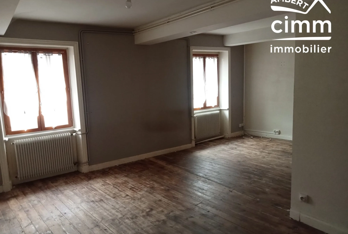 Maison de ville à Ambert - 110 m² - Centre-ville, Livradois-Forez 