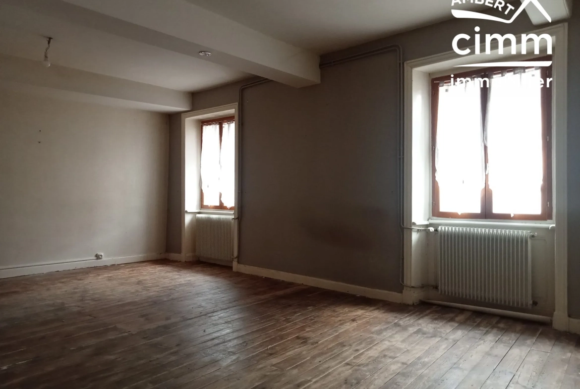 Maison de ville à Ambert - 110 m² - Centre-ville, Livradois-Forez 