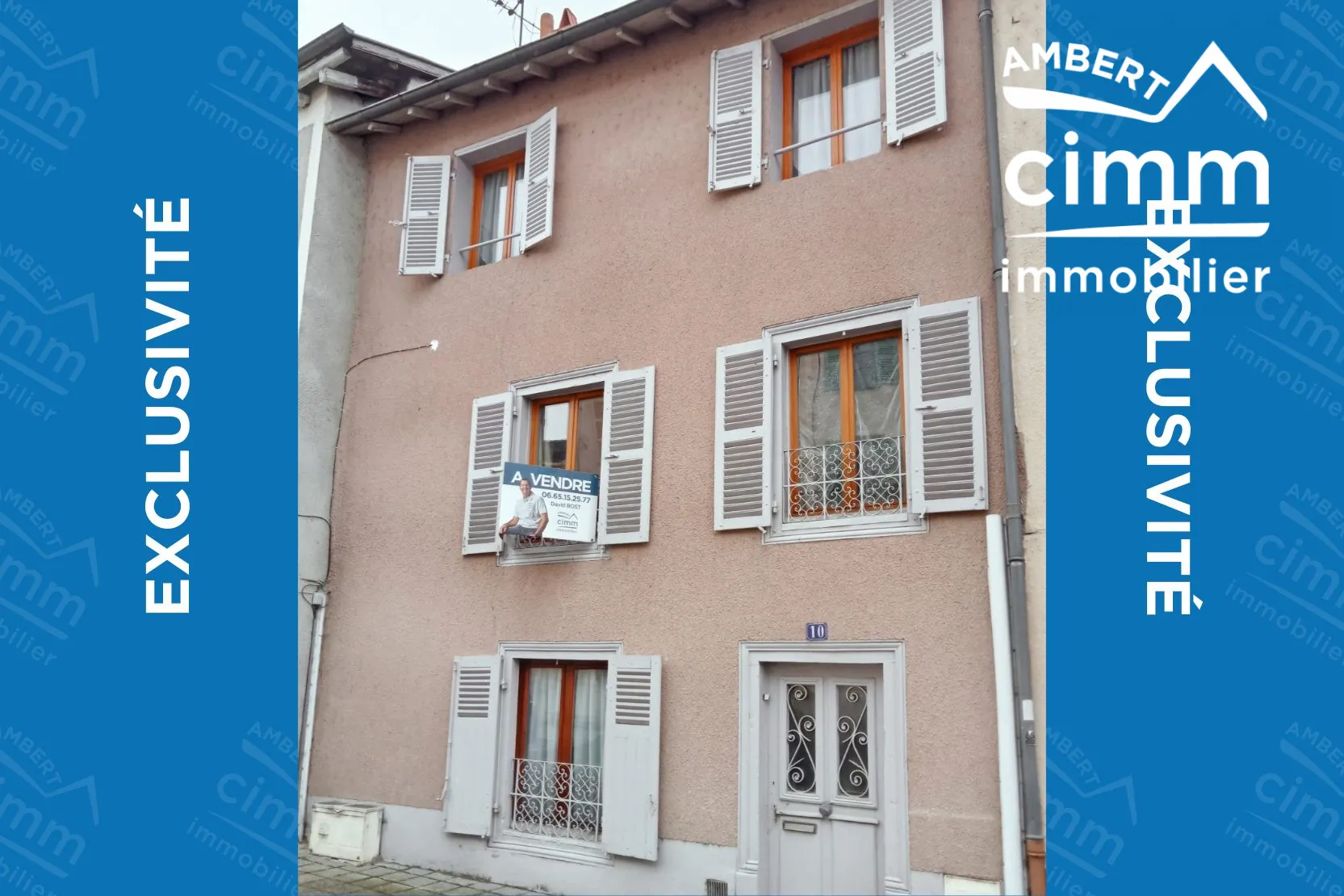 Maison de ville à Ambert - 110 m² - Centre-ville, Livradois-Forez 