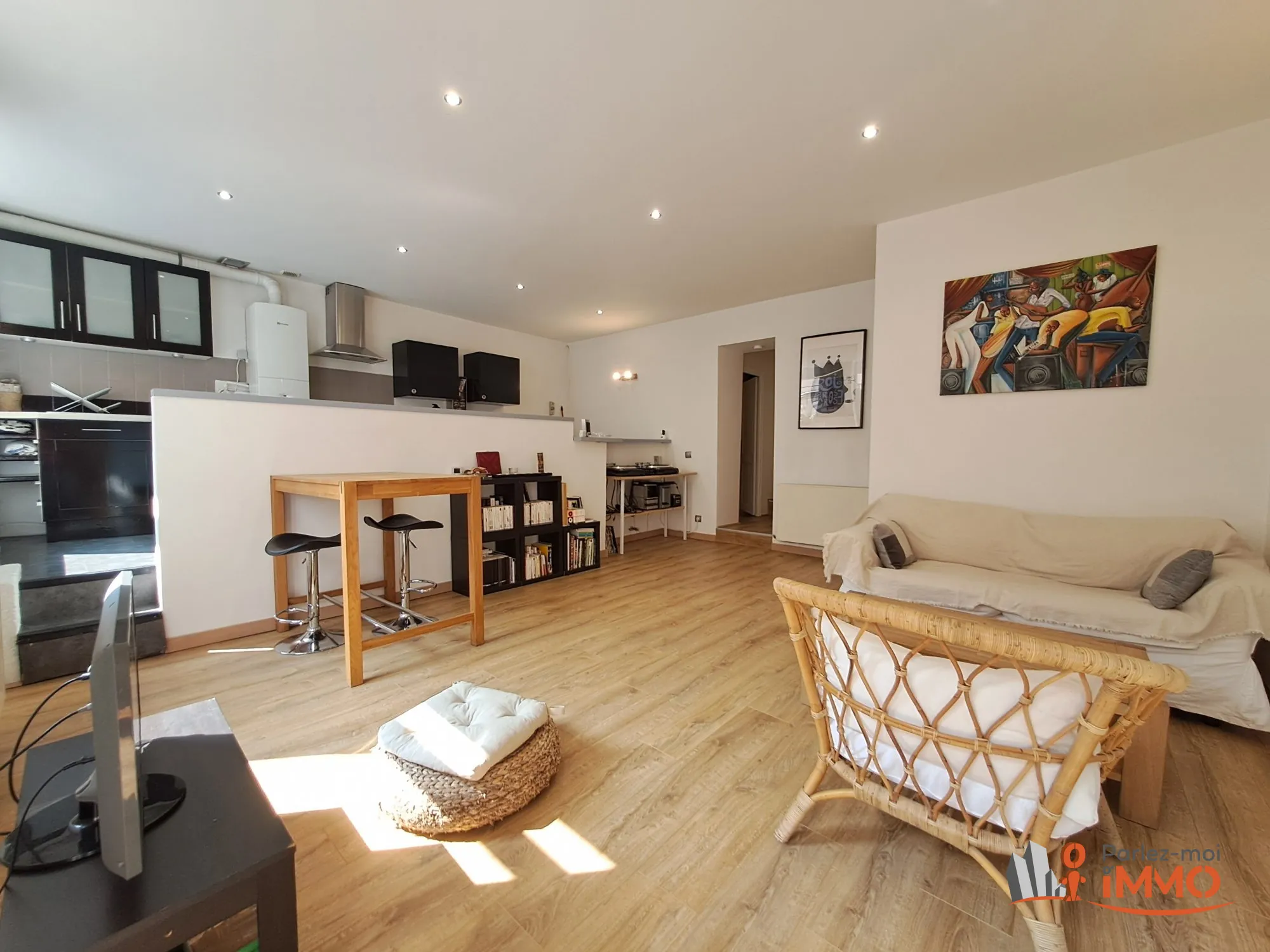 Appartement 71 m² avec terrasse en hyper-centre de Saint-Etienne 