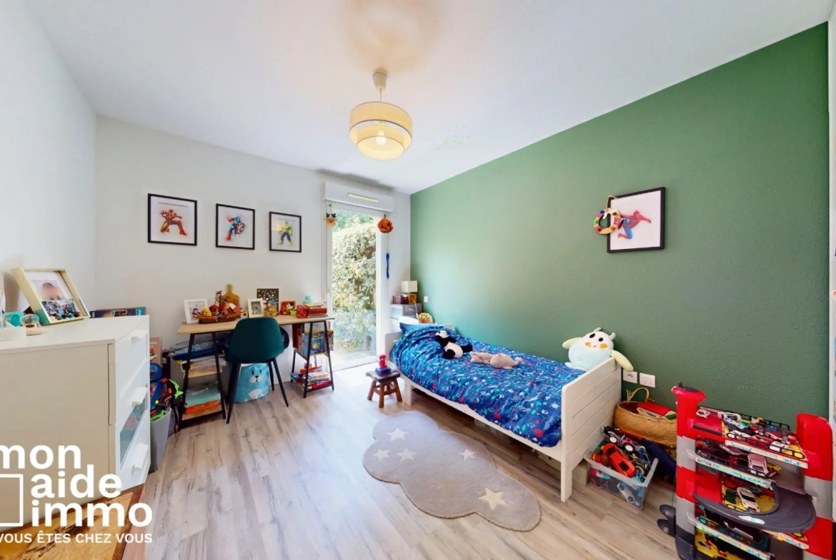 Bel appartement T3 avec jardin privé à Montussan - 57 m² 