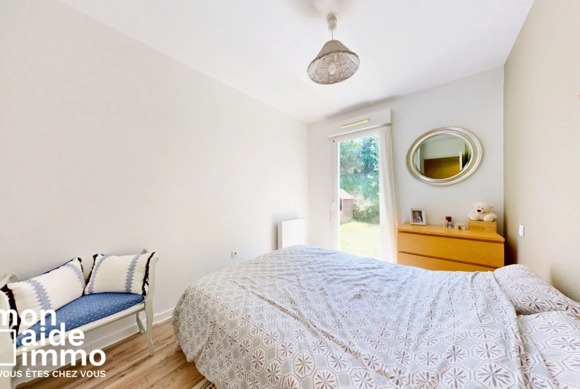 Bel appartement T3 avec jardin privé à Montussan - 57 m² 
