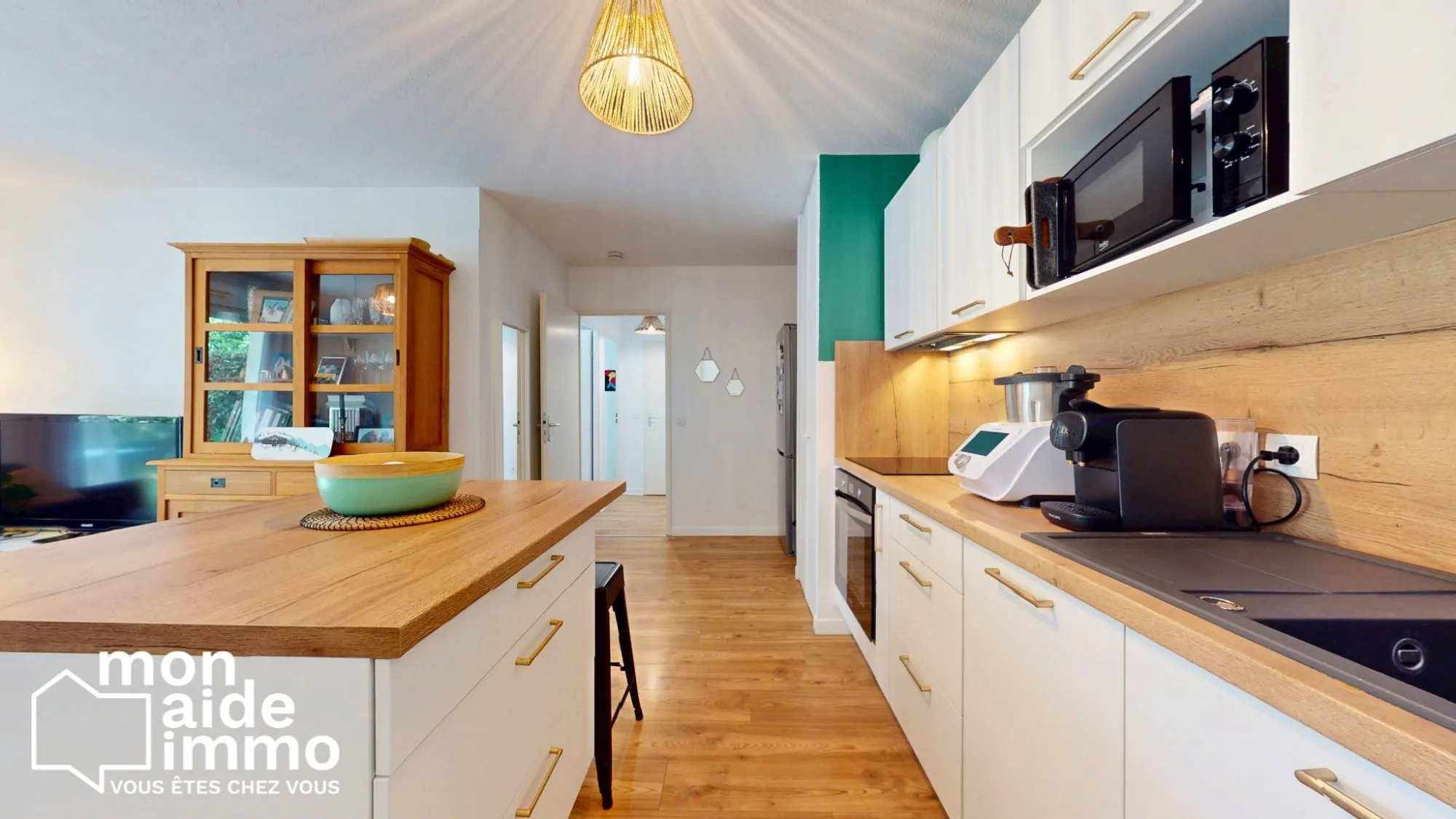 Bel appartement T3 avec jardin privé à Montussan - 57 m² 