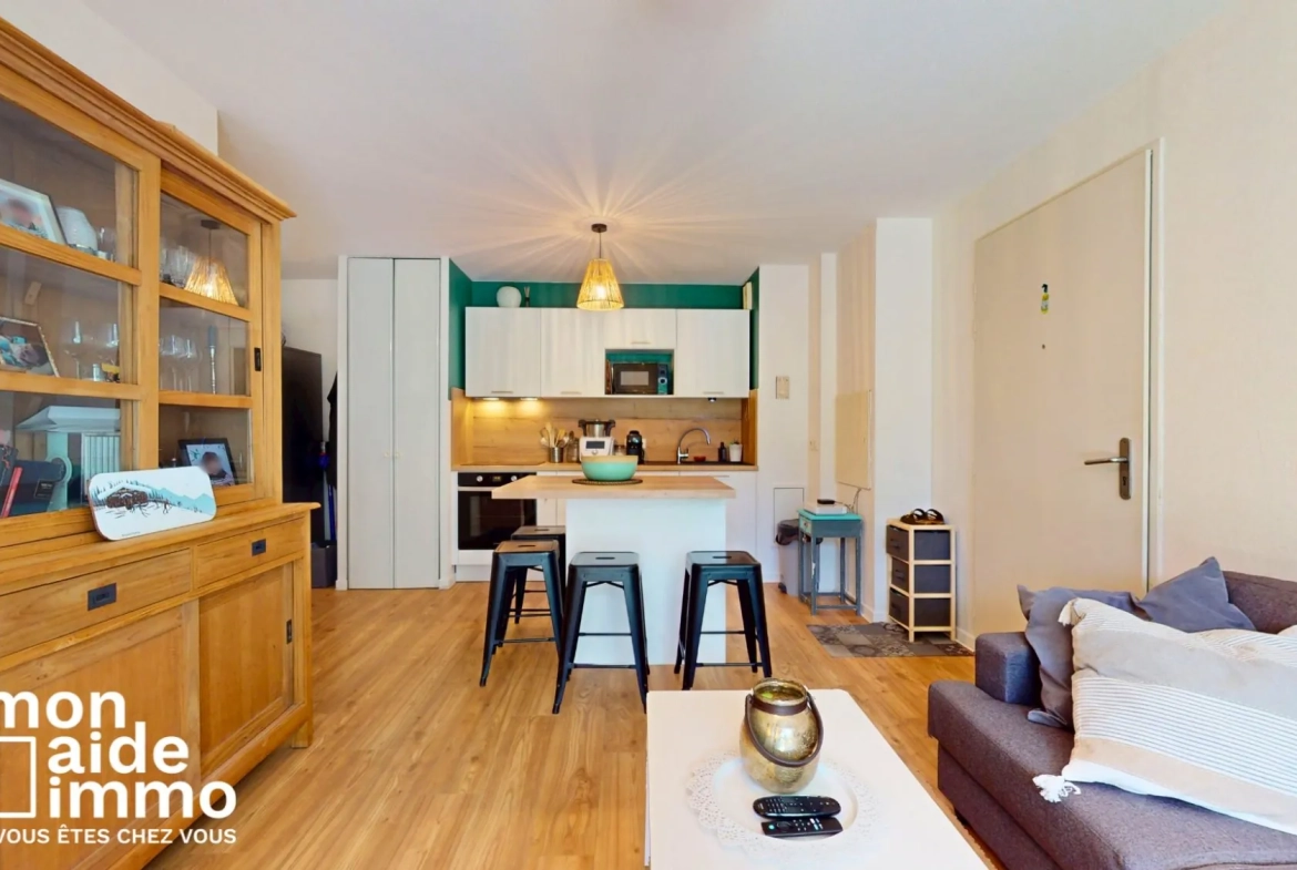 Bel appartement T3 avec jardin privé à Montussan - 57 m² 