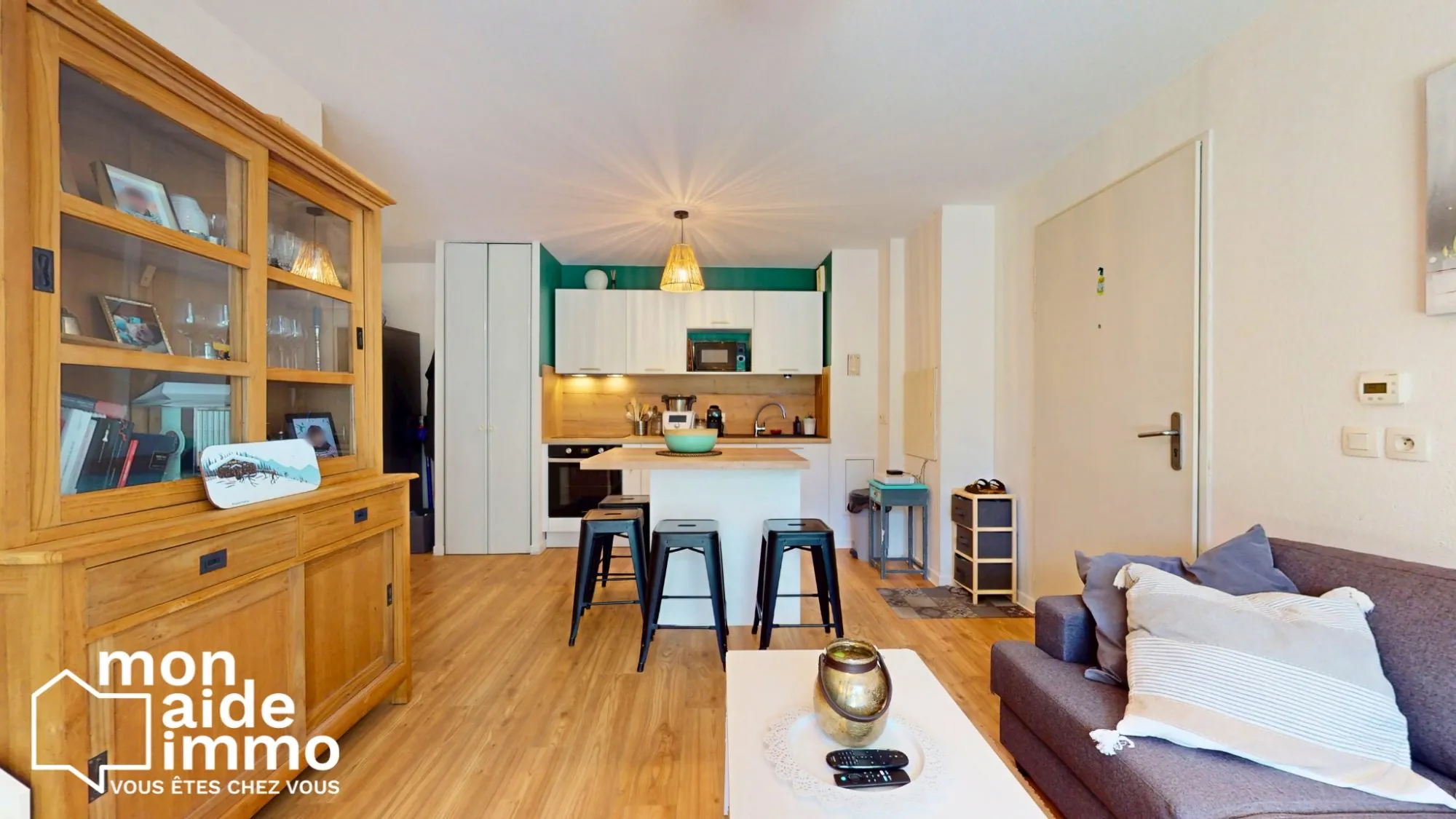 Bel appartement T3 avec jardin privé à Montussan - 57 m² 