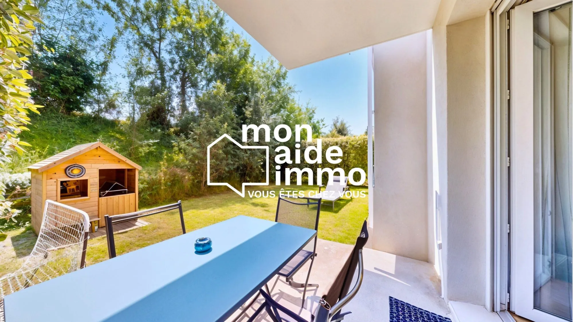 Bel appartement T3 avec jardin privé à Montussan - 57 m² 
