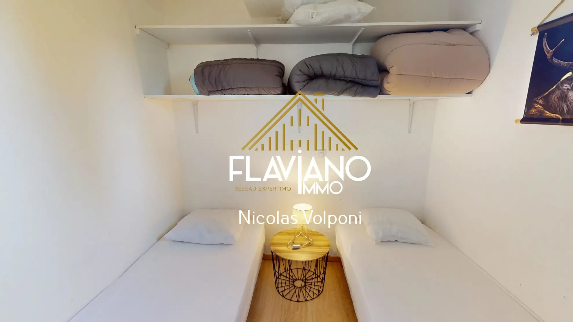 Appartement T2 de 24,50 m² au Le Sauze avec station skiing et parking 